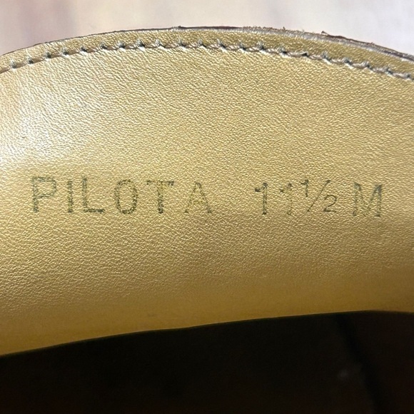 Bruno Magli Pilota Men’s Brown Croc Embossed Leather Loafers Italy SZ 11.5M - Picture 8 of 8